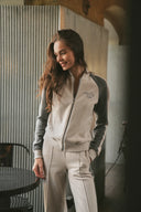 Костюм в'язка зі вставками