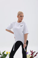 Футболка з акцентними вставками внизу