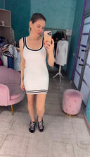 В'язана сукня літня