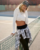 КОСТЮМ ТОП + ШОРТИ РОЖЕВИЙ БІЛА СМУЖКА