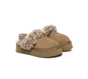 UGG curly platform