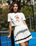 Спідниця-плісе з джерсі