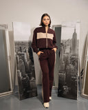 Костюм тринитка з вставками