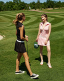 Сукня джерсі з акцентною блискавкою