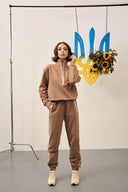 Костюм з укороченою блискавкою