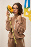 Костюм з укороченою блискавкою