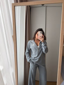 Костюм в'язка з коміром