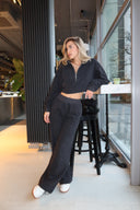 Костюм в'язка з коміром