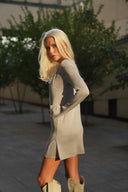 В'язана подвійна сукня