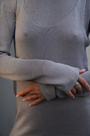 В'язана подвійна сукня