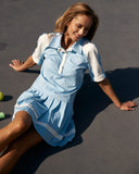 Костюм джерсі поло та спідниця