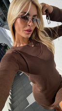 В'язана подвійна сукня