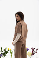 Костюм тринитка з гіпюром