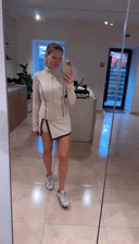 Тенісний набір: рашгард та спідниця