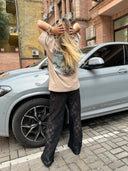 Футболка з принтом Wild beach