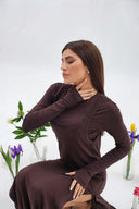 Cукня віскоза подвійна максі